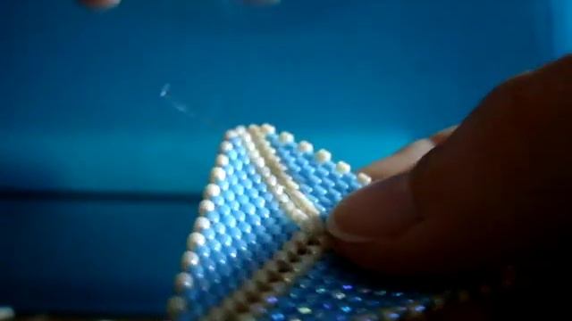 Sarubbest - Tutorial triangolo Peyote: come fare orecchini con perline 2/2 (Tecnica Peyote) смотреть онлайн