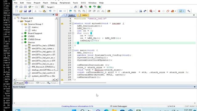 Device Web UI Dashboard :: STM32 :: Keil RTX смотреть онлайн