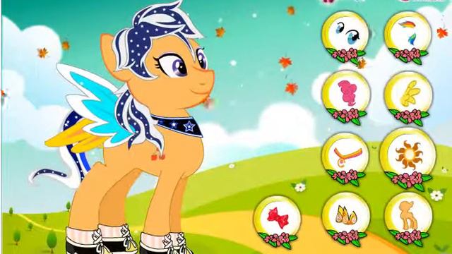 Мой маленький пони-одевалка/My Little Pony Dress Up смотреть онлайн