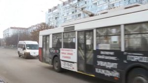 Ульяновские троллейбусы ЗиУ-682Г [Г00] № 111 по № 12 и Тролза-5275.03 «Оптима» № 18 по №14 13.12.20