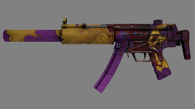 new skin in cs go ( MP5-SD Nightmare ) смотреть онлайн