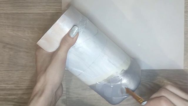 Ваза своими руками из банки от кофе / Декор банки из под кофе) смотреть онлайн