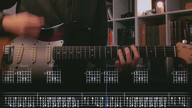 On A Plain Nirvana Сover / Guitar Tab / Lesson / Tutorial смотреть онлайн