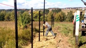 Забор на Винтовых Сваях - Монтаж Столбов - Свай