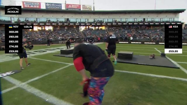 2021 Rogue Invitational - Strongman Event 2 - Cyr Bell Ladder смотреть онлайн