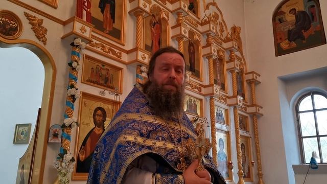 Проповедь на праздник Покрова Пресвятой Богородицы 14.10.21 смотреть онлайн