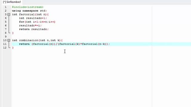 TRIÁNGULO DE PASCAL | COEFICIENTES BINOMIALES | C++ смотреть онлайн
