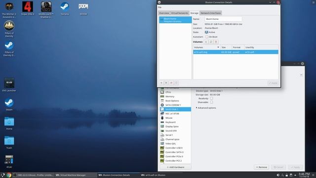 QEMU - How to add a storage pool with virt manager смотреть онлайн