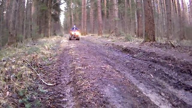 Самоизоляция по-деревенски! Мини квадроцикл по грязи! смотреть онлайн