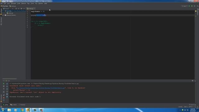 Python Programming Tutorial 10 - Comments and Break смотреть онлайн