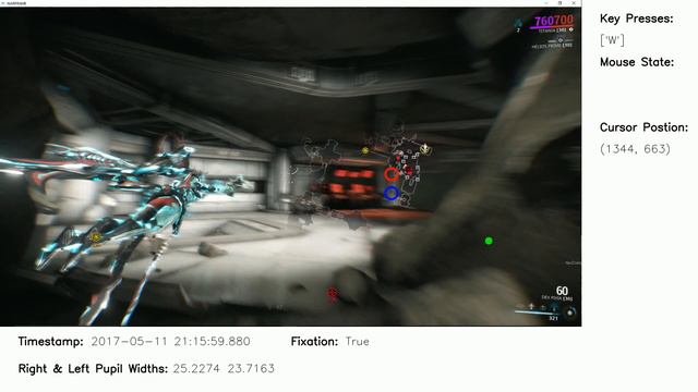 A Little Warframe with eye tracking смотреть онлайн