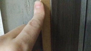 Дверь с добором в обратную сторону в два круга, установка дверей (Перово)