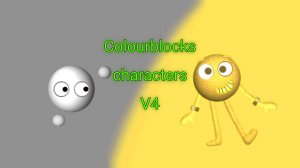 Colourblocks characters V4