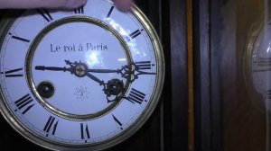 Часы настенные старинные Le Roi а Paris - Король Парижа.