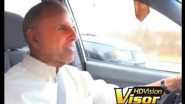 Солнцезащитный антибликовый козырек для автомобиля Visor смотреть онлайн