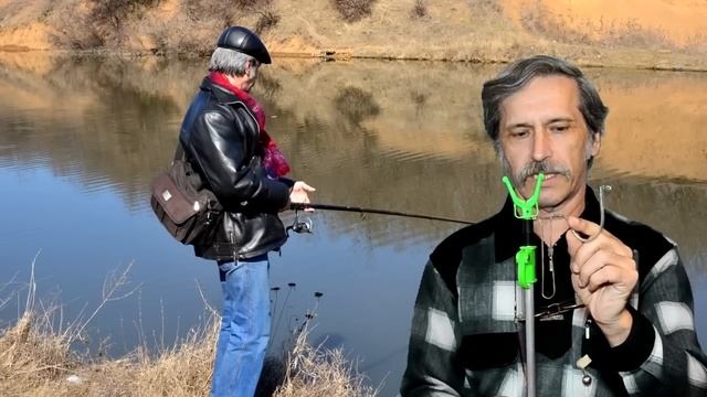 Подставка под удилище, с колокольчиком. смотреть онлайн