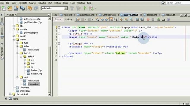 05 - PHP:POO+MVC - Crear un framework básico смотреть онлайн
