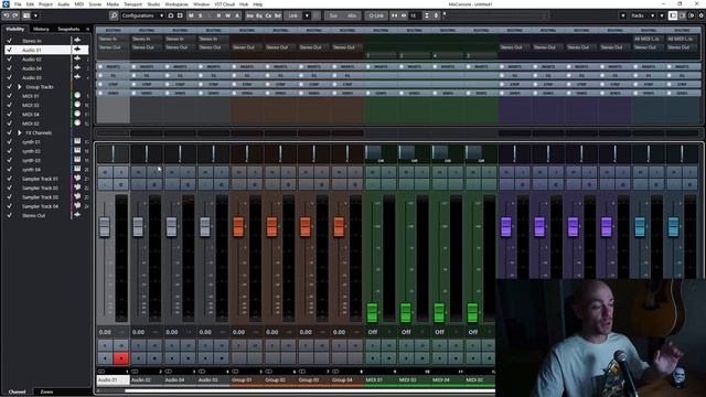 как настроить внешний вид cubase (visibility) смотреть онлайн
