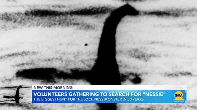 The massive search for the Loch Ness monster | GMA смотреть онлайн