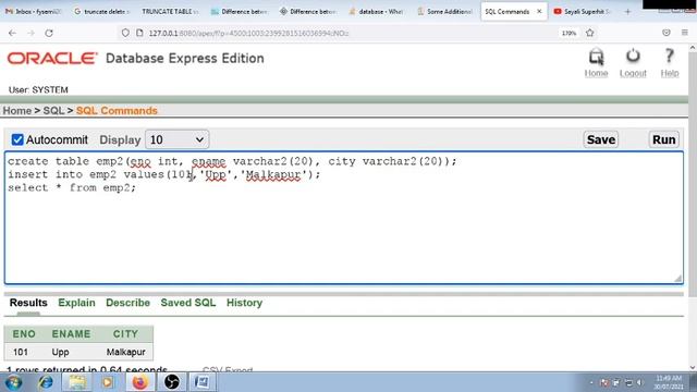 Update table command смотреть онлайн
