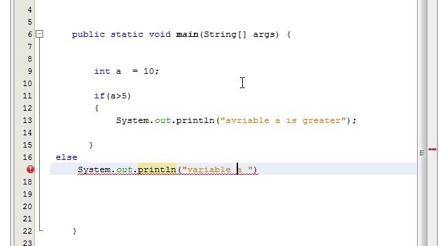 Java Tutorial 6: IF, Else Statement in Java смотреть онлайн