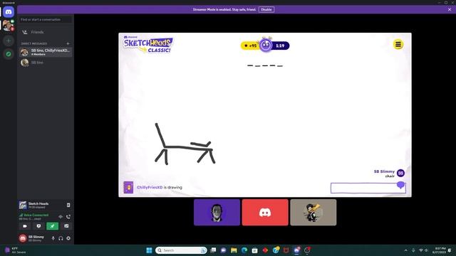 Playing Sketch Heads With Crumb Bums смотреть онлайн