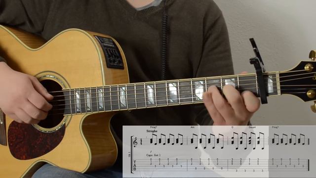Birdy-People Help the People /Tutorial / Guitar Lesson смотреть онлайн