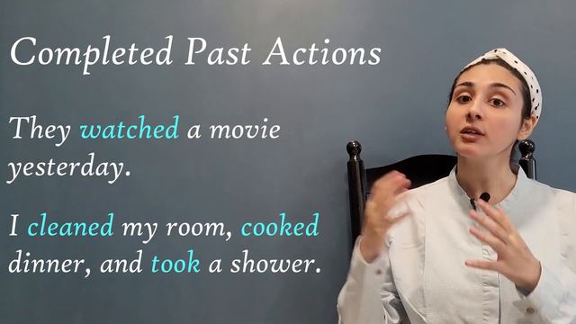Simple Past Tense | Structure and Uses | Ace English With Mariam смотреть онлайн