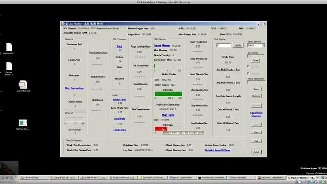 SQL Live Monitor смотреть онлайн
