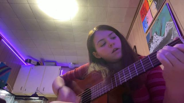 DIE FOR THE HYPE BY YUNGBLUD ON ACOUSTIC GUITAR 🖤🖤🖤🖤🖤