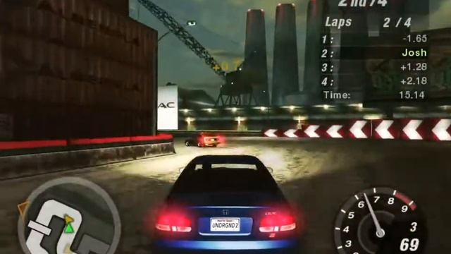 Street X Race 3 Honda Civic standart | NFS Underground 2 смотреть онлайн