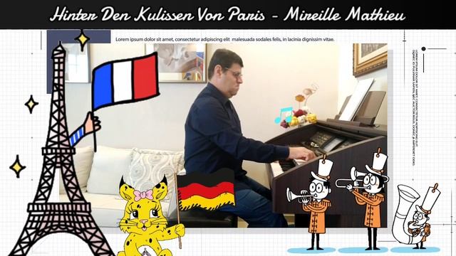MARIO CESAR - HINTER DEN KULISSEN VON PARIS (MIREILLE MATHIEU) смотреть онлайн