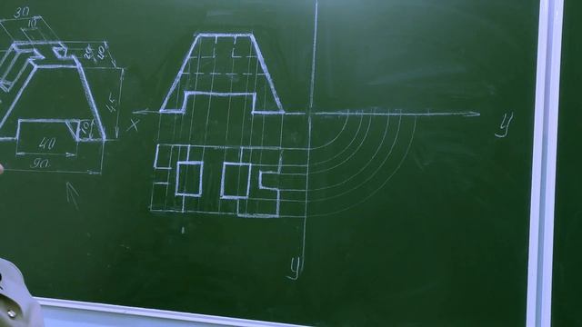 Построение 3 проекций модели по аксонометрическому изображению смотреть онлайн