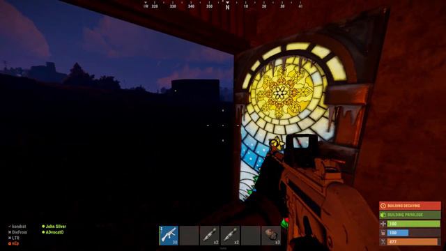 БОЛЬШОЙ ФИЛЬМ - КОАЛИЦИЯ СВАЛКИ рейды метро файты и кланы в Раст Rust смотреть онлайн