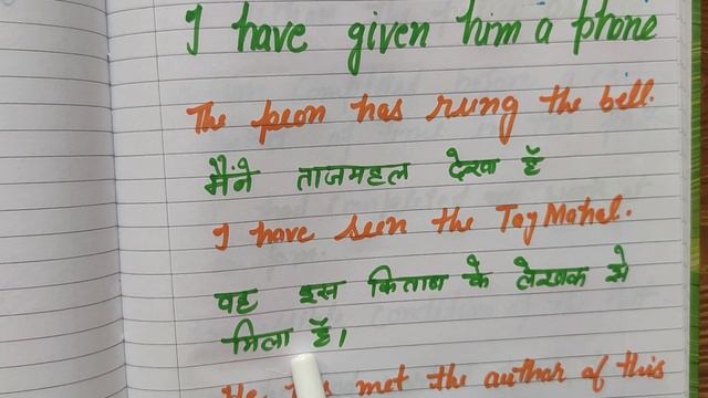 Perfect Tense(present perfect and past perfect tense) смотреть онлайн