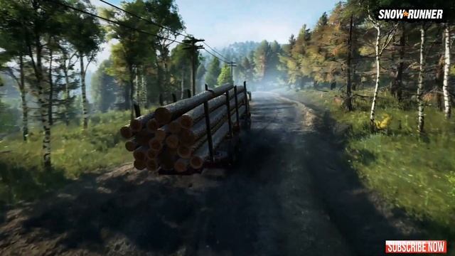 New Truck DLC Zikz 6317F9 In SnowRunner New Update @TIKUS19 смотреть онлайн