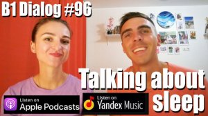 Говорим про сон (sleep) на английском языке! | Уровень Intermediate | Диалог на английском