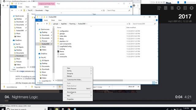 Georgia Theme Setup for foobar2000 смотреть онлайн