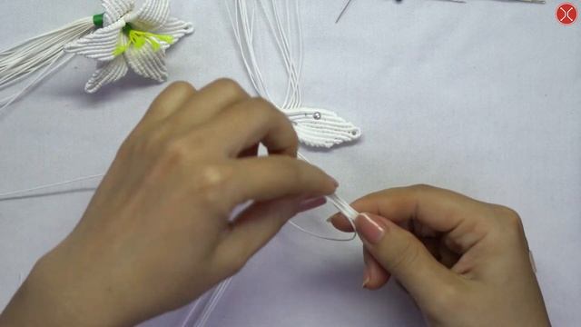 Macrame Lily Flower | How To Make Macrame Lily Flower??/ Flowers Fom Macrame / DIY Easy смотреть онлайн