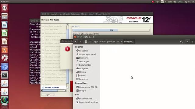 Instalación de SGBD Oracle Database 12c Enterprise Edition en Ubuntu Server 14.04 LTS 64 bits. смотреть онлайн