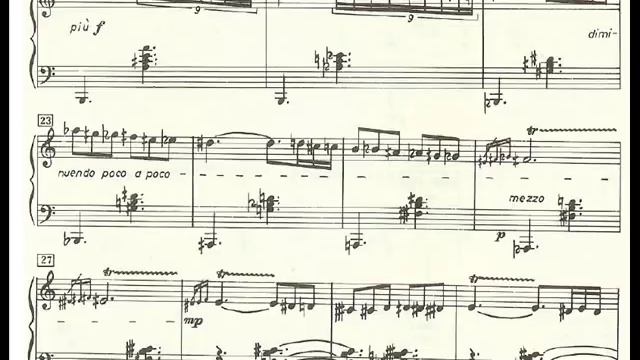 Wyschnegradsky - Twenty-four Preludes In Quarter-tones; No. 3