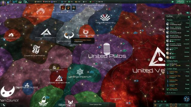 Let's Play Stellaris #10: Building Federation смотреть онлайн