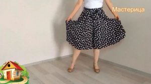 Очень простой крой и шитье летних брюк