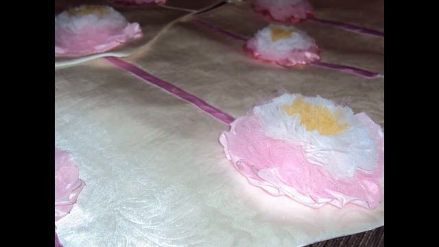 Цветы из ткани. Мальва. смотреть онлайн