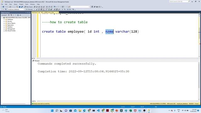 How to CREATE and INSERT INTO Tables in SQL смотреть онлайн