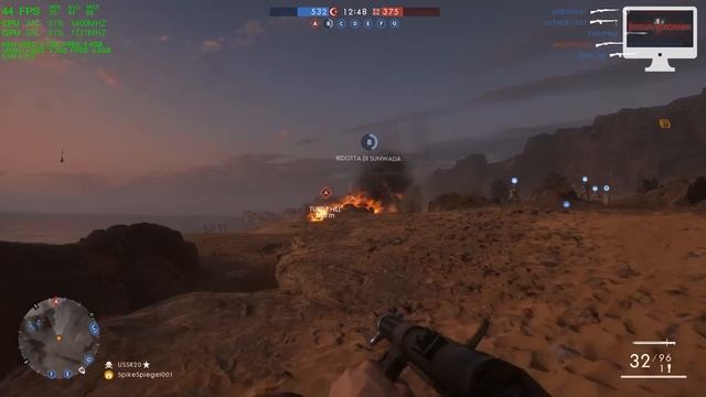Battlefield 1 GTX 1050TI 4GB - FX 6300 - 16GB RAM - 1080P смотреть онлайн