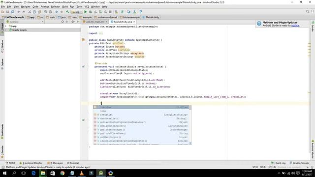 How to add items in a Listview смотреть онлайн