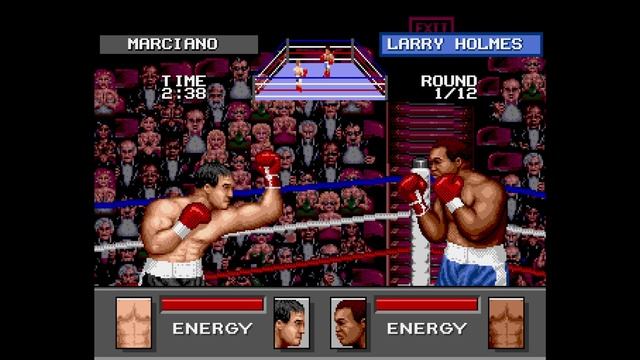 Greatest Heavyweights (Sega Genesis) - Tournament Mode