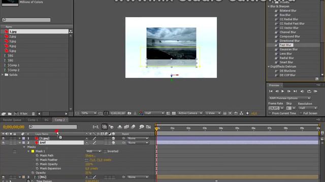 Создание 3д слайдшоу в AE [3d slideshow in After Effects] смотреть онлайн