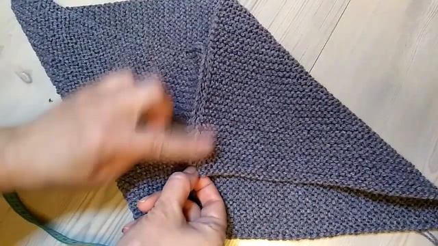 Шарф -снуд из мериносовой пряжи для подростков смотреть онлайн